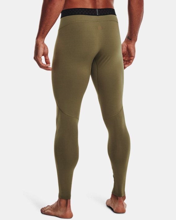 Men's UA RUSH™ HeatGear® 2.0 Leggings, Green, pdpMainDesktop image number 1